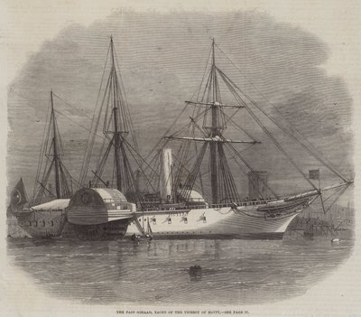 The Faid Gihaad, Yacht of the Viceroy of Egypt by Edwin Weedon